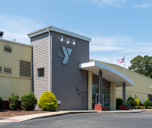 Exterior Front of the Northumberland Family YMCA