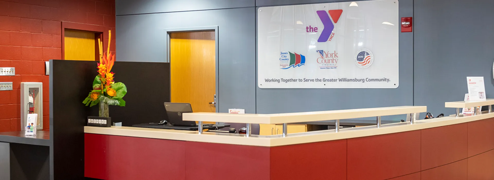 Welcome Center at the RFW Family YMCA