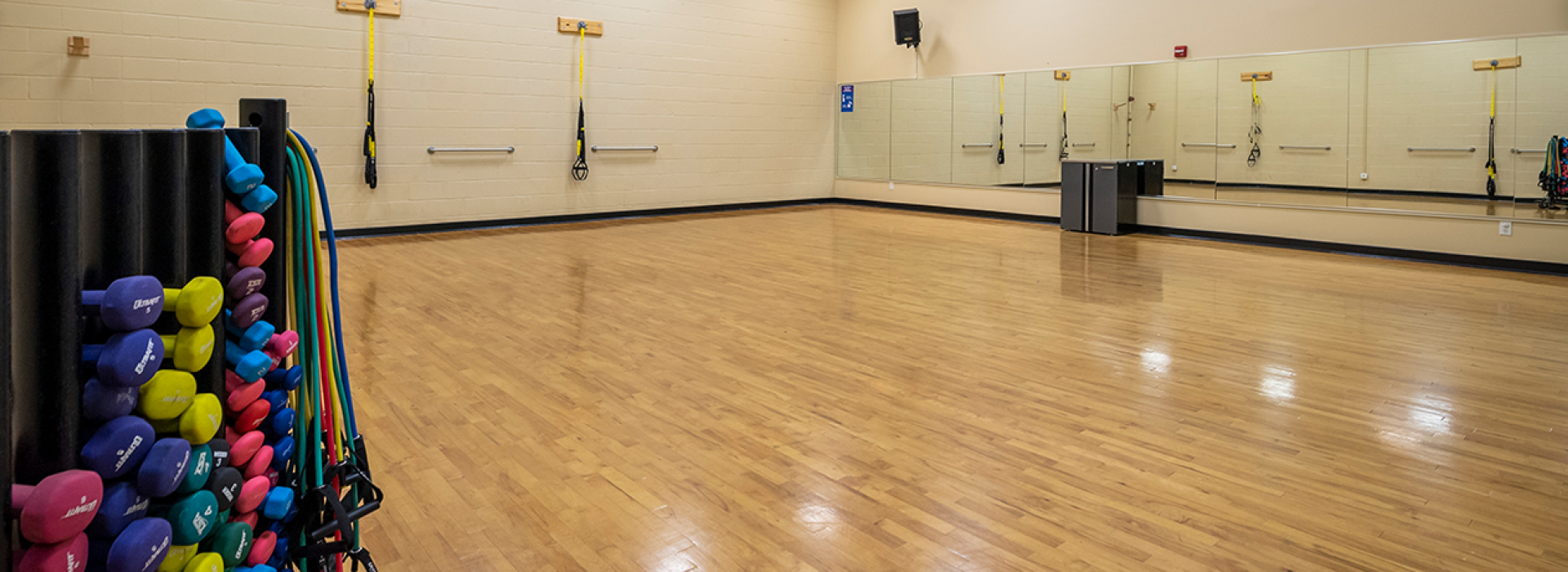 Group exercise room