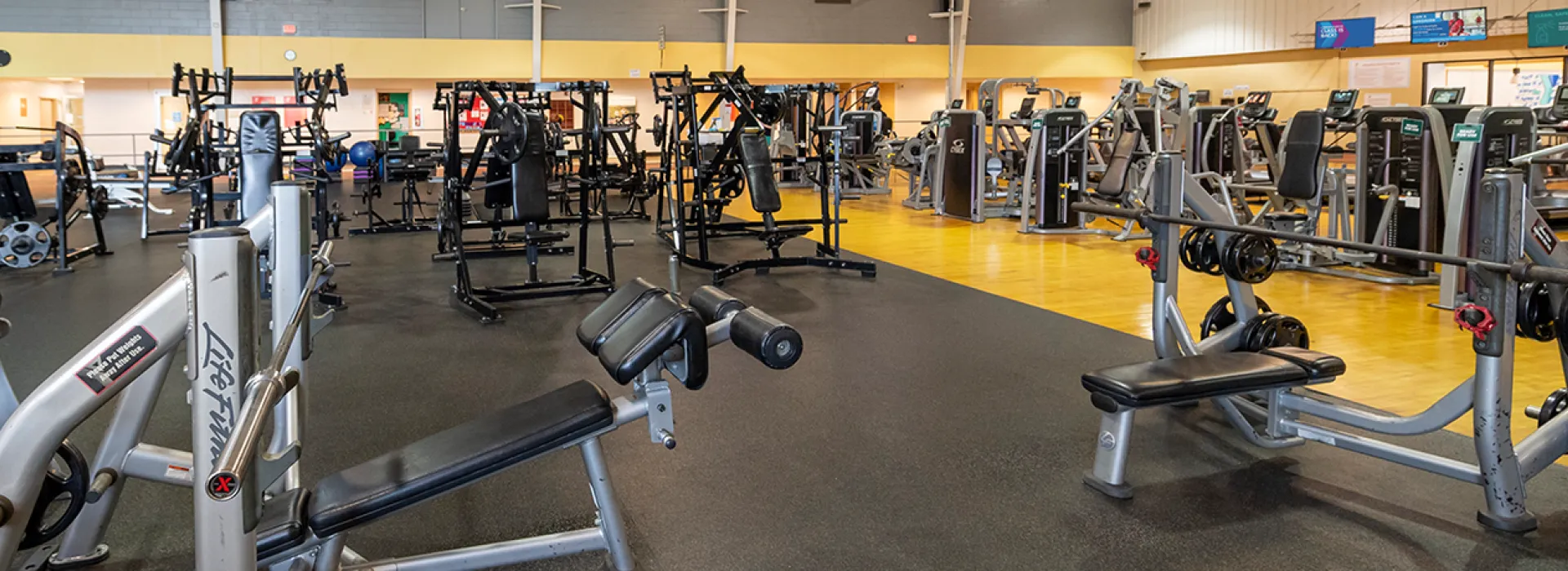 Exercise and weight equipment